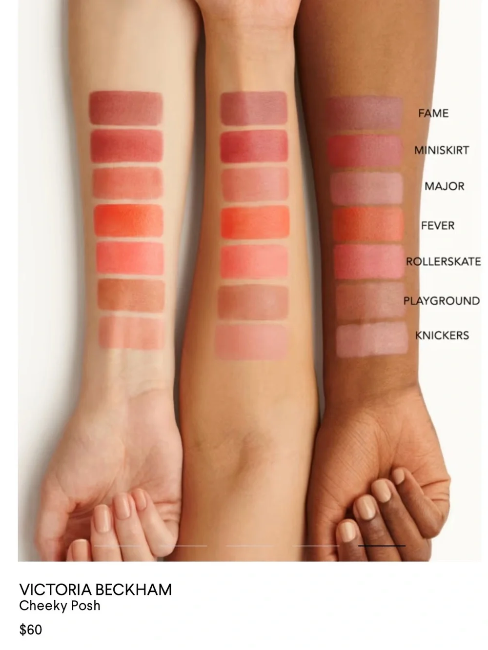 Victoria Beckham Cheeky Posh Cream Blush Stick — Fever